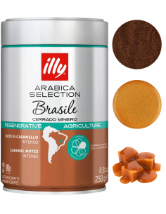 Illy BRASILE ARABICA Kawa mielona 250g 2
