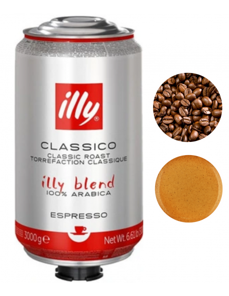 Illy  CLASSICO Kawa ziarnista 3kg