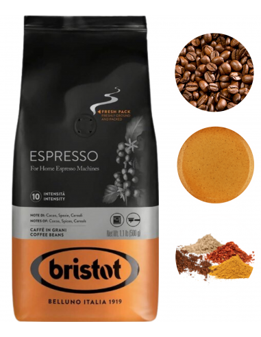 BRISTOT ESPRESSO Kawa ziarnista 500g