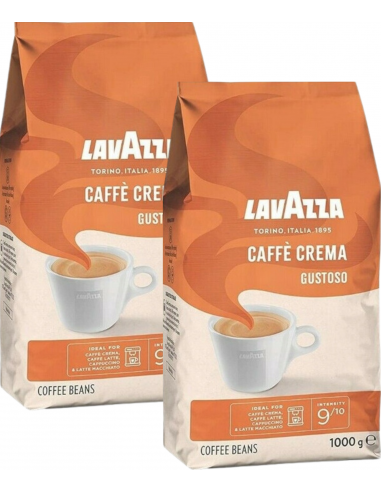 Lavazza Caffe Crema Gustoso kawa ziarnista...