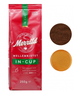 Lavazza Merrild in Cup kawa mielona arabica średnio... 2