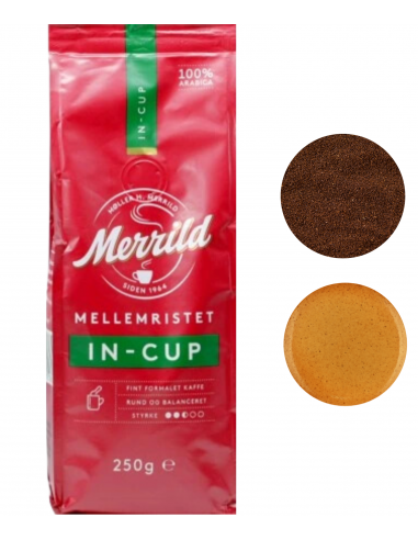 Lavazza Merrild in Cup kawa mielona arabica...