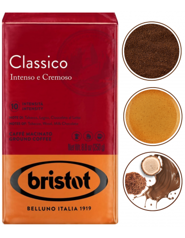 BRISTOT CLASSICO Kawa mielona 250g