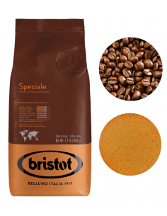 Bristot Speciale kawa ziarnista czarna intensywna 1kg 2