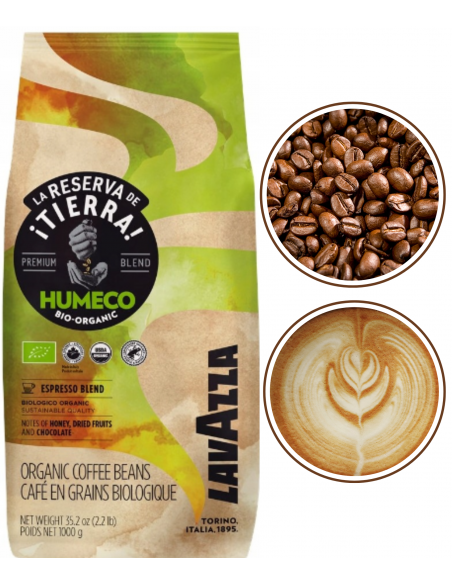 Lavazza La Reserva Tierra humeco kawa ziarnista bio 1kg
