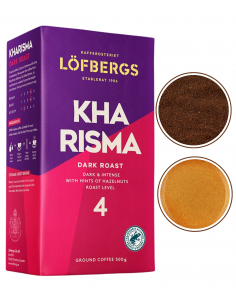 Lofbergs Kharisma Dark Roast arabica mocno palona 500g 2
