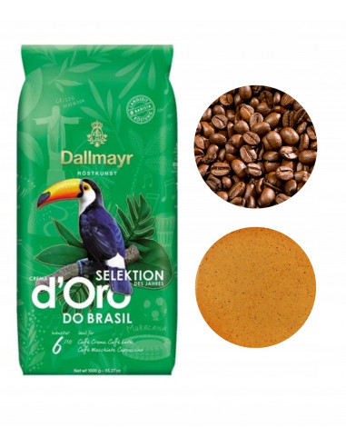 Dallmayr Crema d'Oro do Brasil kawa ziarnista 1kg