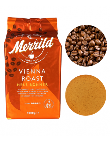 Merrild Vienna Roast Kawa ziarnista  1kg