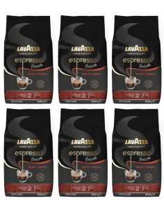 Lavazza Gran Crema Espresso Kawa ziarnista zestaw x 6 kg