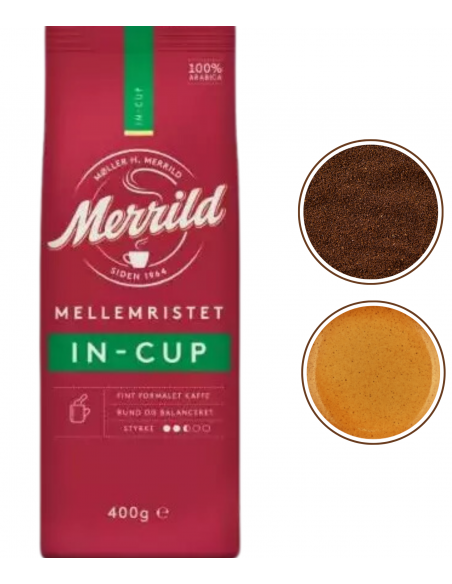 Merrild in Cup kawa mielona 400g