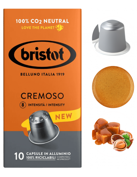 Bristot Cremoso kapsułki do Nespresso 10szt
