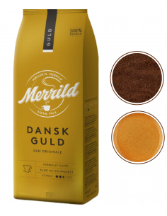 Merrild Dansk Guld kawa mielona arabica delikatna 340g 2