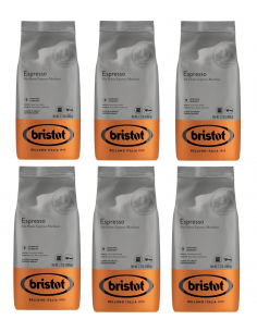 BRISTOT ESPRESSO RETAIL kawa ziarnista zestaw 6 x 1 kg
