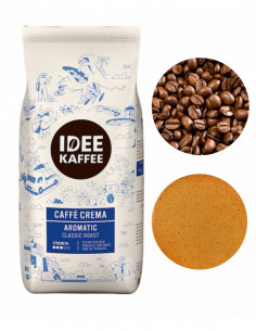 Idee Kaffee Cafe Crema kawa ziarnista średnio palona 1kg 2