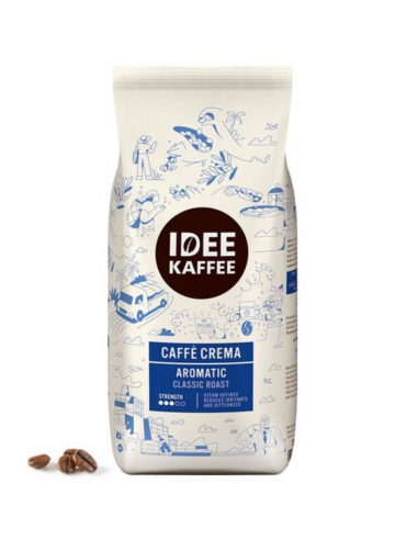 Idee Kaffee Cafe Crema kawa ziarnista średnio...