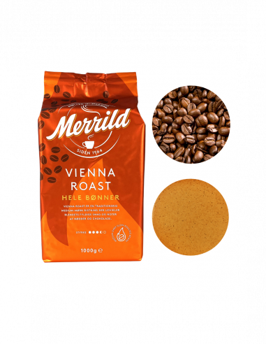 Merrild Vienna Roast kawa ziarnista 1kg