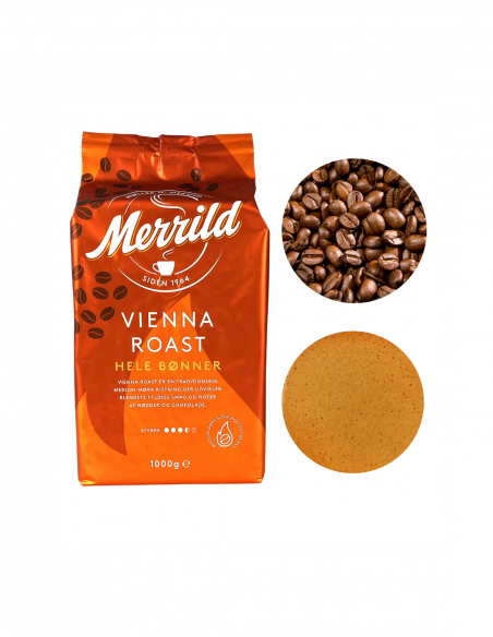Merrild Vienna Roast kawa ziarnista 1kg