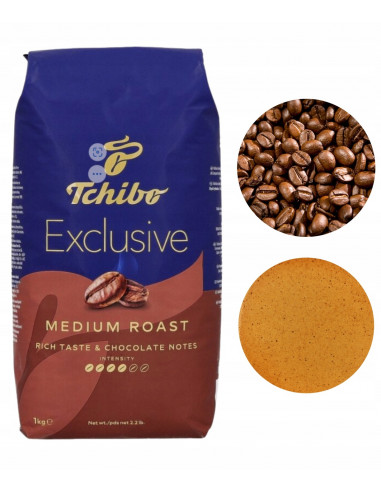 Tchibo Exclusive Medium Roast kawa ziarnista 1 kg