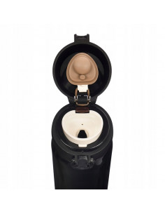 Kubek termiczny Majestic Sport Mash 450 ml czarny 2