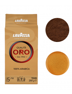 Lavazza Qualita Oro kawa mielona na rynek włoski arabica 250g