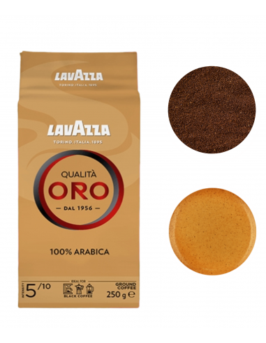 Lavazza Qualita Oro kawa mielona na rynek włoski arabica 250g