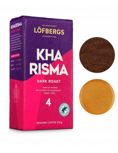 Lofbergs Kharisma Dark kawa mielona arabica intensywna 250g