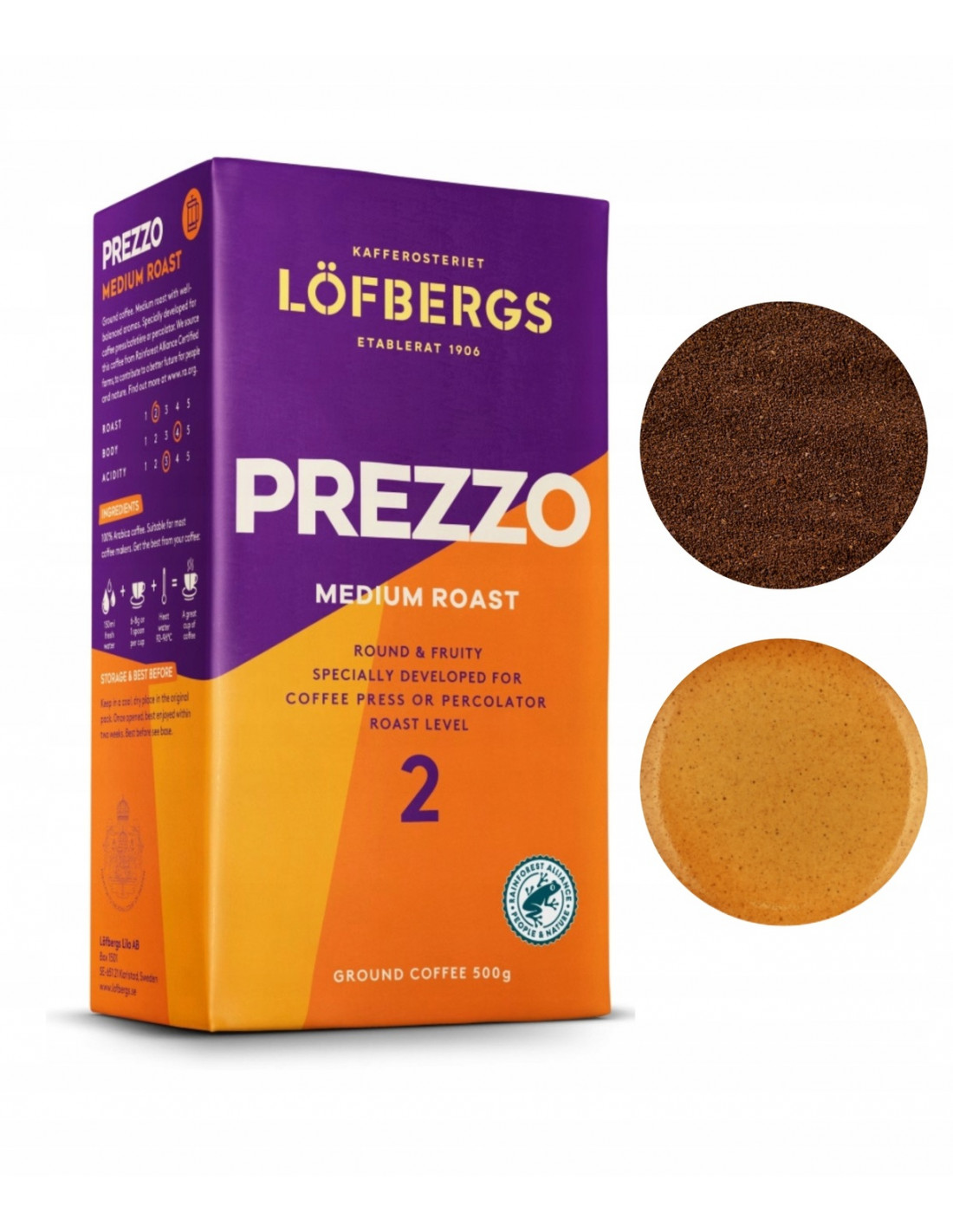 Löfbergs Prezzo Medium Roast 500g