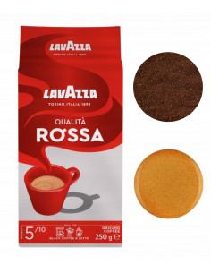 Lavazza Qualita Rossa kawa mielona średnio palona 250g