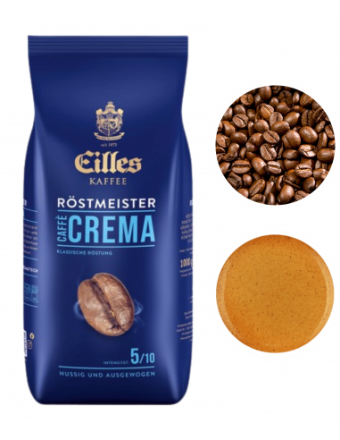 Eilles Rostmeister Caffe Crema kawa ziarnista intensywna 1kg