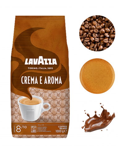 Lavazza Crema e Aroma kawa ziarnista oryginalna włoska 1kg
