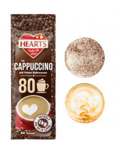 Hearts Kakaonote Cappuccino z dodatkiem kakao 1kg