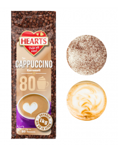 Hearts Kawa Cappucino rozpuszczalna karmelowa 1kg
