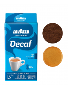 Lavazza Caffe Decaffeinato kawa mielona bezkofeinowa 250G