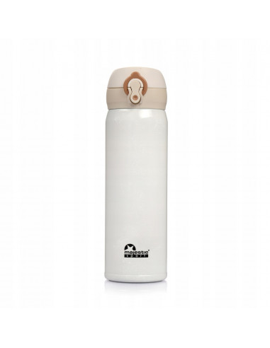 Kubek termiczny Majestic Sport Mash 450 ml biały