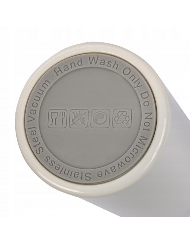 Kubek termiczny Majestic Sport Mash 450 ml biały