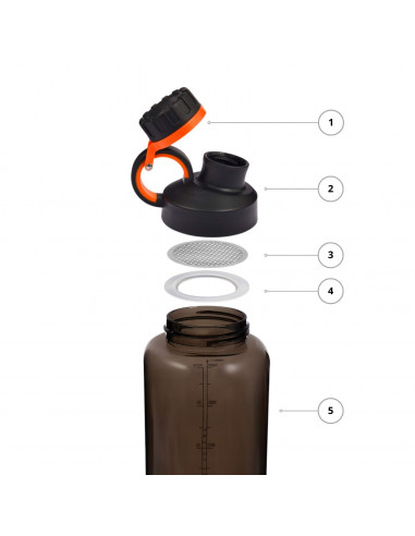 Butelka tritanowa Majestic Sport James Clear...