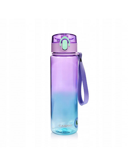 Butelka tritanowa Casno Aura 560 ml fioletowo-niebieska