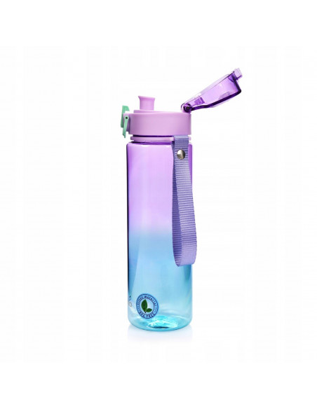 Butelka tritanowa Casno Aura 560 ml fioletowo-niebieska