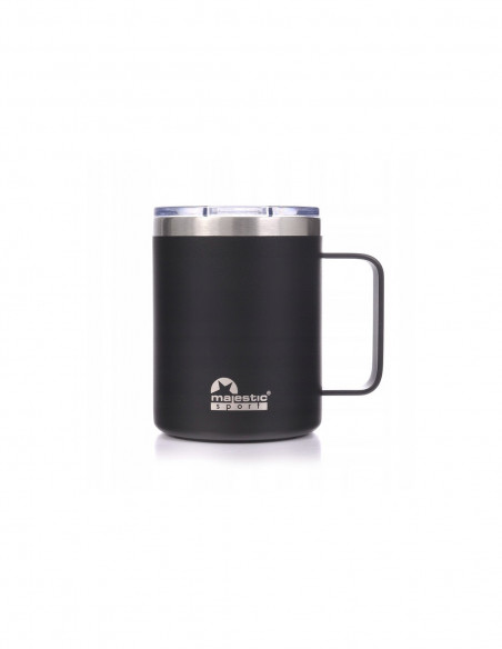 Zestaw świąteczny - kawa mielona Bristot Wellcoffe 200g + kubek termiczny Gump czarny