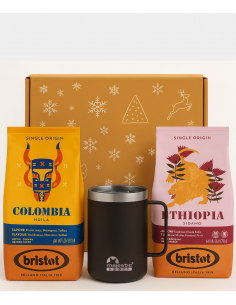 Zestaw świąteczny - kawa ziarnista Bristot Colombia +... 2