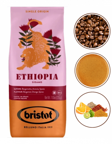 Zestaw świąteczny - kawa ziarnista Bristot...