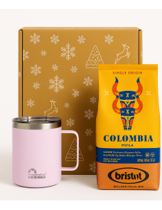 Zestaw świąteczny - kawa ziarnista Bristot Colombia +... 2