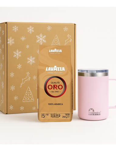 Zestaw świąteczny - kawa ziarnista Lavazza Oro...