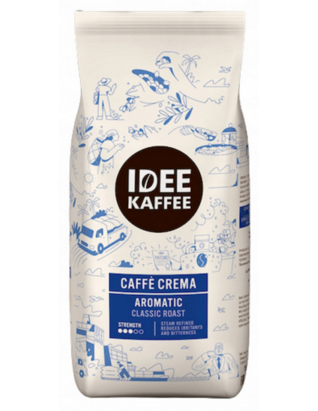 Zestaw świąteczny kawa ziarnista Idee Kaffe Cafe Crema kubek Gump czarny