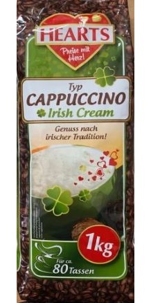 HEARTS Cappuccino Irish Cream 1kg rozpuszczalne