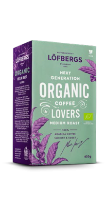 LOFBERGS Organik Medium Roast - Kawa mielona 450g
