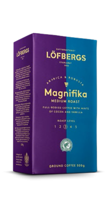 LOFBERGS Magnifika Medium Roast - Kawa mielona 500g