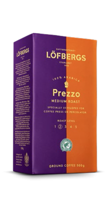 LOFBERGS Prezzo Medium Roast - Kawa mielona 500g