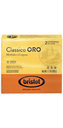 BRISTOT ORO CLASSICO - Kawa mielona 2*250g