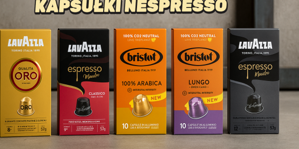 Ekspresy do kawy na kapsułki – rodzaje, standardy, różnice. Na co zwrócić uwagę? 